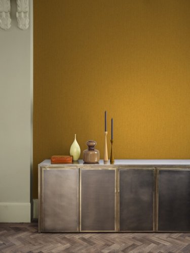 Clarissa Hulse Tisbury Yellow Ochre Wallpaper Room