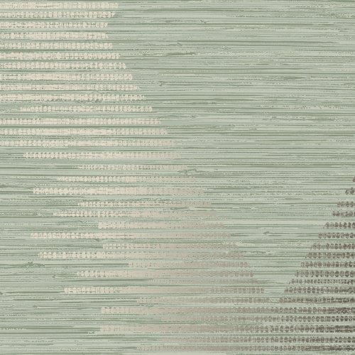 Superfresco Serenity Geo Sage and Pale Gold Wallpaper Close
