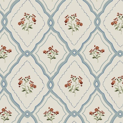 Laura Ashley Alphabet Dove Grey Wallpaper