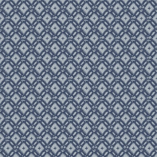 Laura Ashley Whitebrook Dusky Seaspray Blue Wallpaper