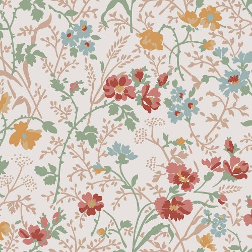 Laura Ashley Shropshire Posy Antique Pink Wallpaper