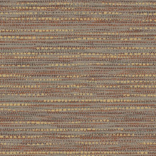 Boutique Chunky Horizontal Weave Rust Wallpaper Close