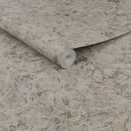 Boutique Carrara Taupe Wallpaper Roll