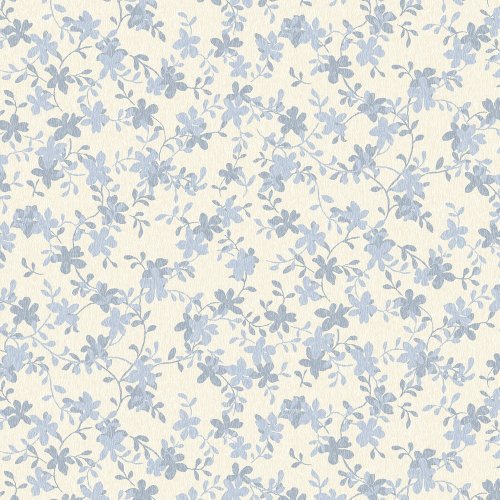 Laura Ashley Miserton Trail Pale Seaspray Blue Wallpaper
