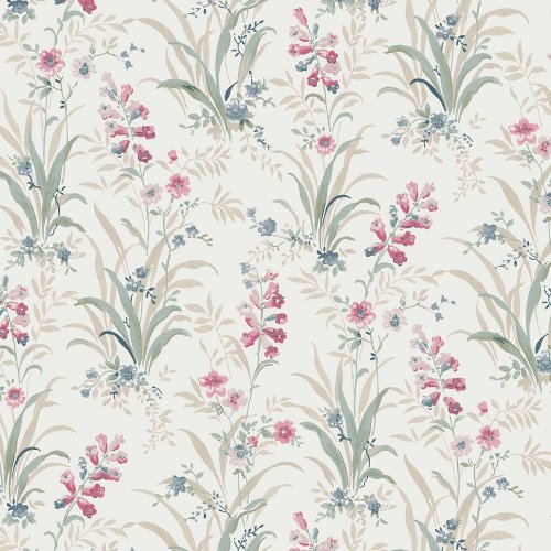 Laura Ashley Mosedale Posey Soft Natural Wallpaper