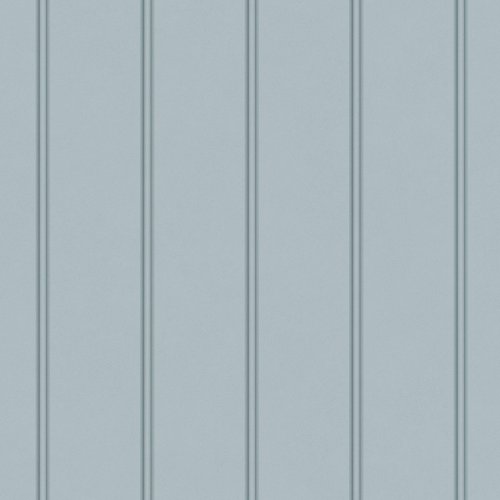 Laura Ashley Chalford Wood Panelling Seaspray Blue Wallpaper