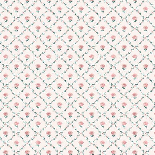 Laura Ashley Kate Coral Pink Wallpaper