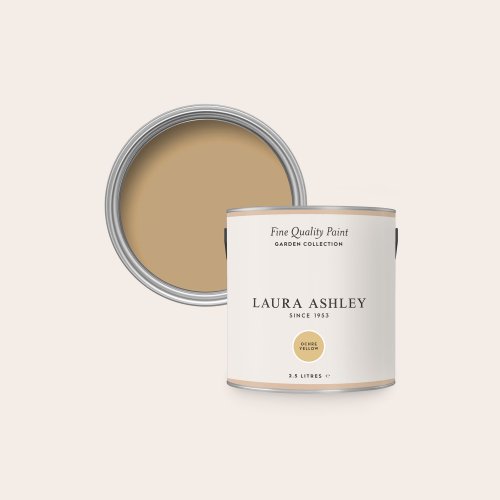 Laura Ashley Ochre Yellow Paint Tin