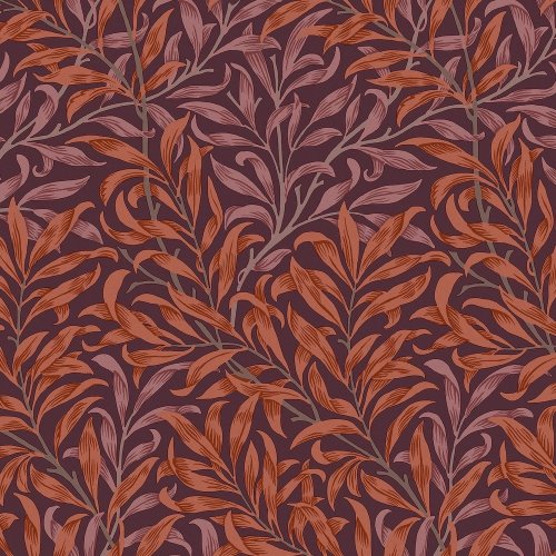 Morris at Home Willow Bough Plum Wallpaper