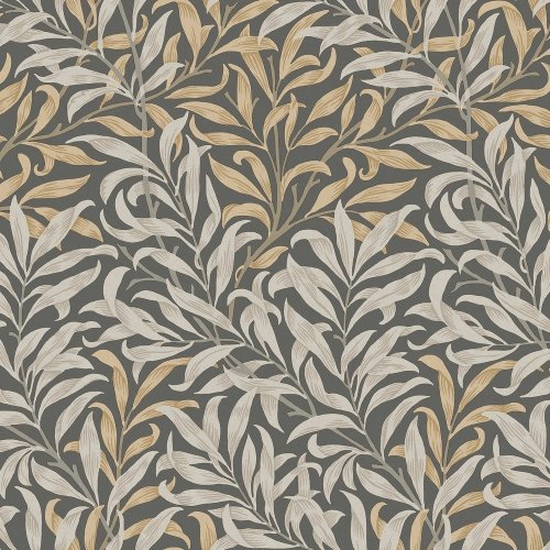 Morris at Home Willow Bough Charcoal Wallpaper