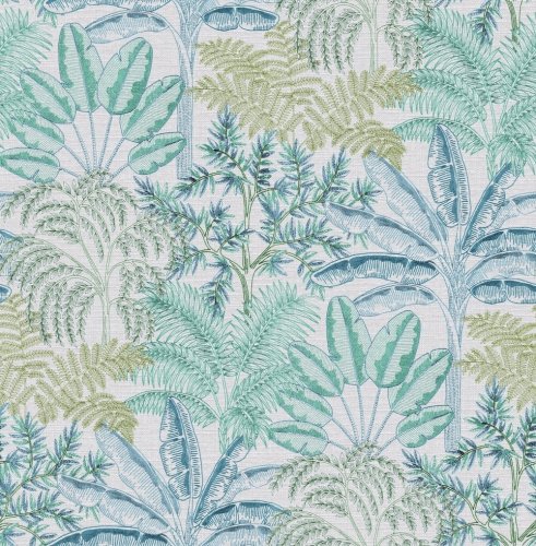 Flat image of Superfresco Easy Intrigue Aqua wallpaper design