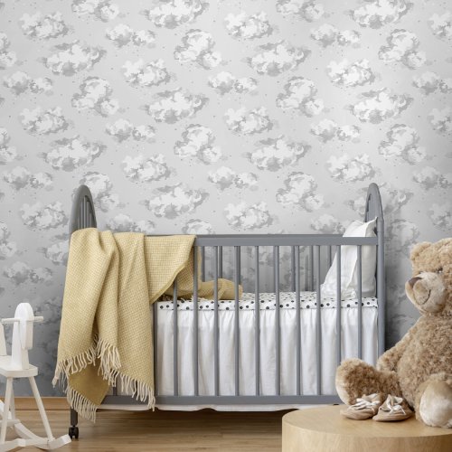 Cath Kidston Silver Linings Neutral Wallpaper Room