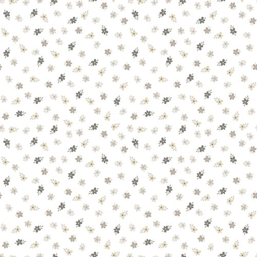 Galerie Five Leaf Flower Beige Wallpaper