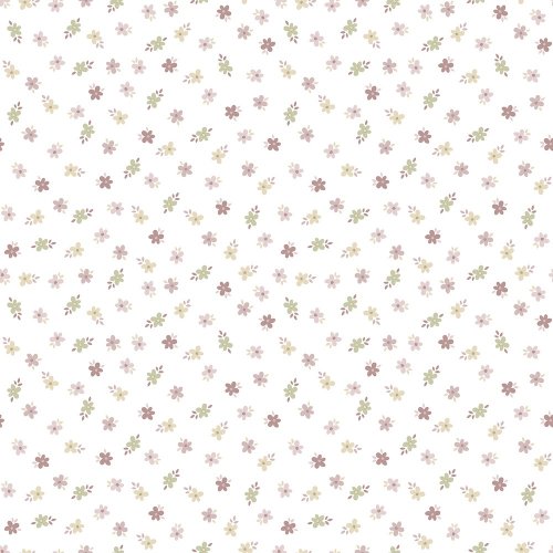 Galerie Five Leaf Flower Pink Wallpaper