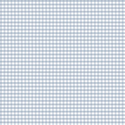 Galerie Two Tone Gingham Blue Wallpaper