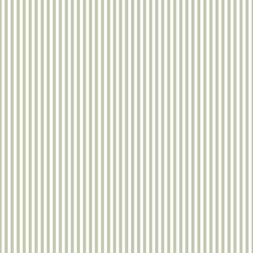 Galerie Small Stripe Green Wallpaper