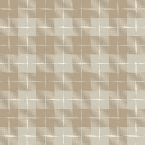 Galerie Twilled Tartan Beige Wallpaper