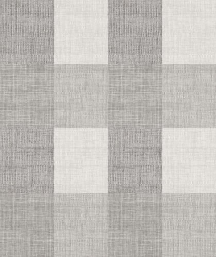 Muriva Opulent Check Chestnut Wallpaper 190103