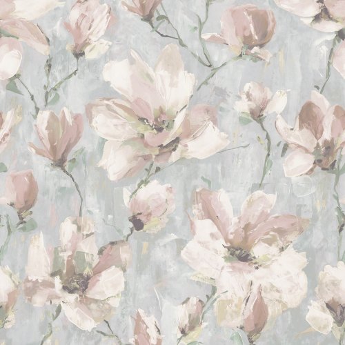 Grandeco Camilla Floral Blush Wallpaper
