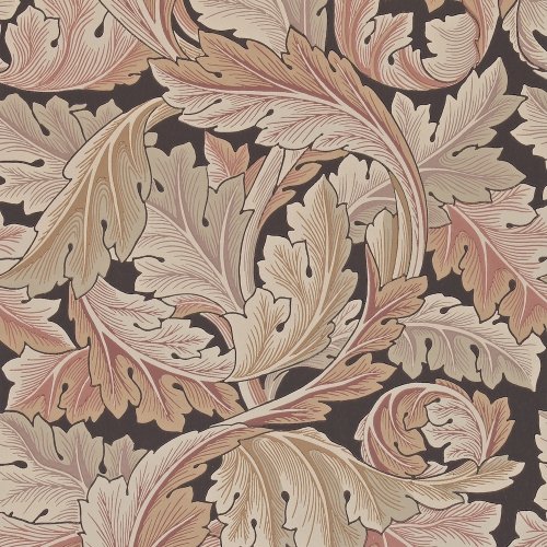 Morris & Co Acanthus Terracotta Wallpaper