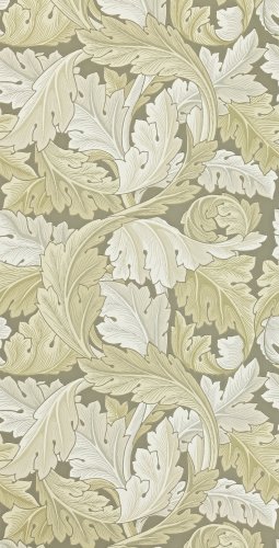 Morris & Co Acanthus Stone Wallpaper 212552