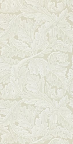 Morris & Co Acanthus Chalk Wallpaper Long