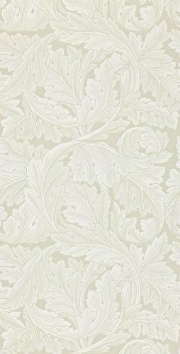 Morris & Co Acanthus Chalk Wallpaper Long