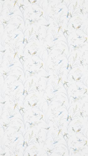 Sanderson Tuileries Silver Wallpaper 214083