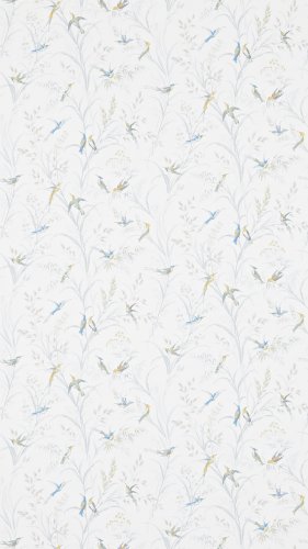 Sanderson Tuileries Silver Wallpaper 214083