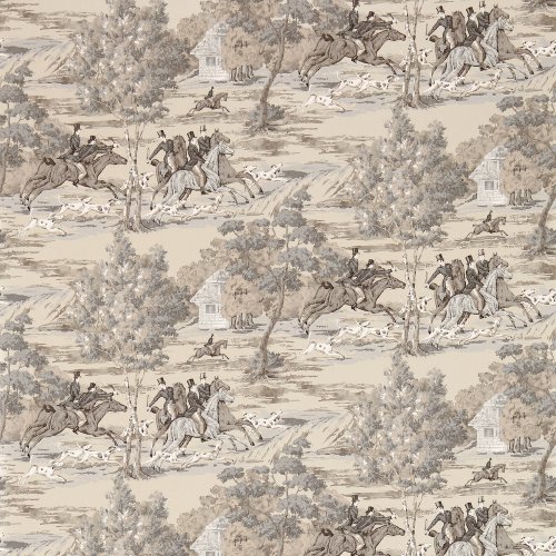 Sanderson Tally Ho Pearl/Grey Wallpaper 214599