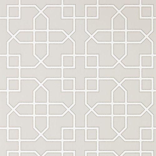 Sanderson Hampton Trellis Grey Wallpaper 216661