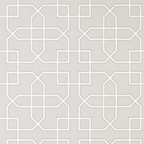 Sanderson Hampton Trellis Grey Wallpaper 216661