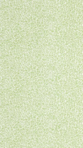 Morris & Co Standen Leaf Green Wallpaper Long