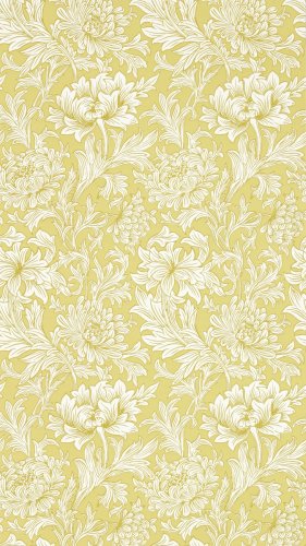 Morris & Co Chrysanthemum Toile Weld Wallpaper Long