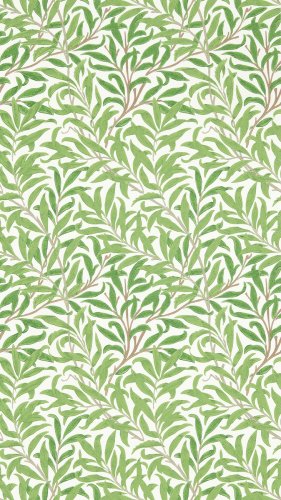 Morris & Co Willow Boughs Leaf Green Wallpaper Long