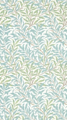Morris & Co Willow Boughs Willow & Seaglass Wallpaper Long
