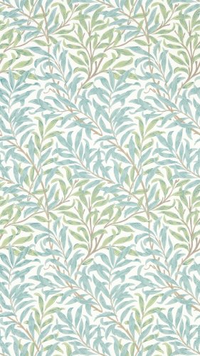 Morris & Co Willow Boughs Willow & Seaglass Wallpaper Long