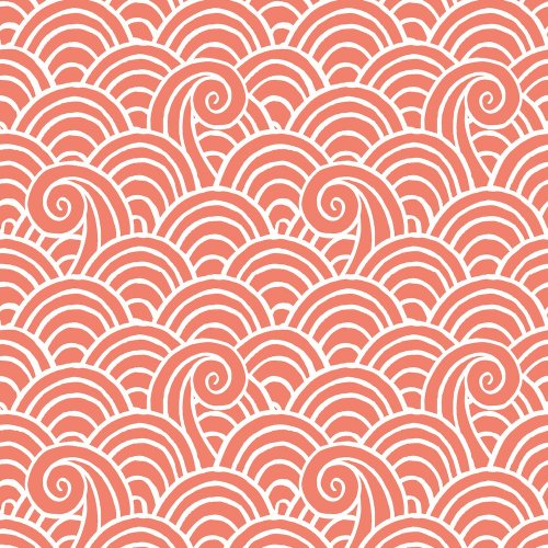 A Street Prints Alorah Coral Wallpaper