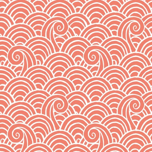 A Street Prints Alorah Coral Wallpaper