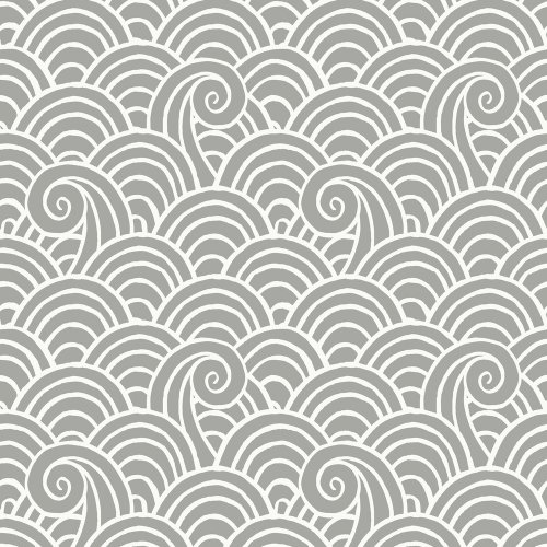 A Street Prints Alorah Grey Wallpaper