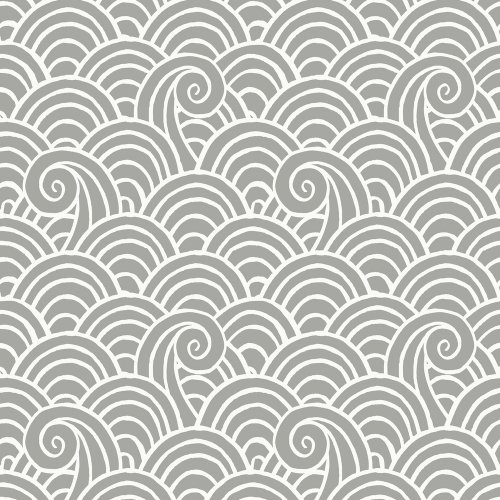 A Street Prints Alorah Grey Wallpaper