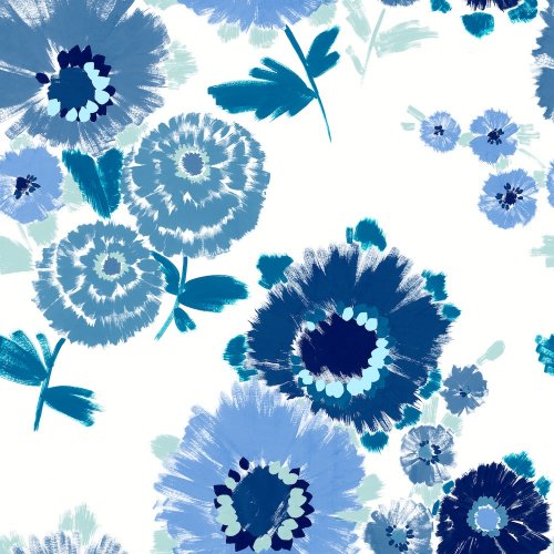 A Street Prints Essie Blue Wallpaper