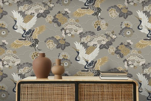 Rasch Kyoto Natural Wallpaper 282787