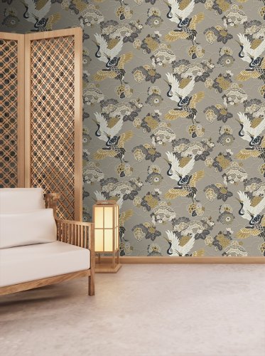 Rasch Kyoto Natural Wallpaper 282787