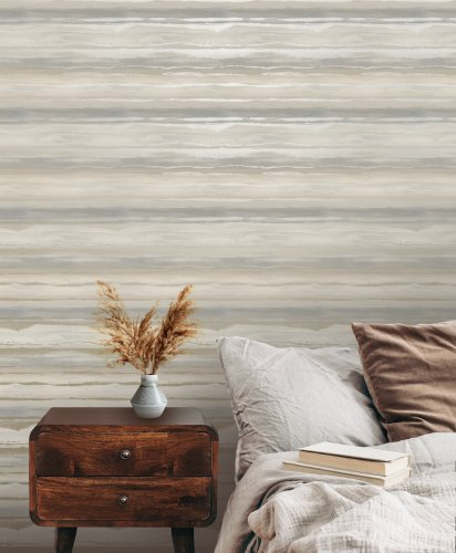 The Design Library Horizon Natural Wallpaper 282961