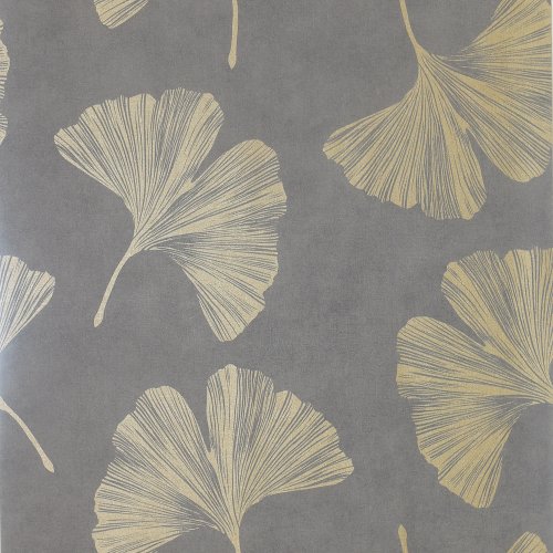 Arthouse Ginkgo Leaf Mocha Wallpaper 297301