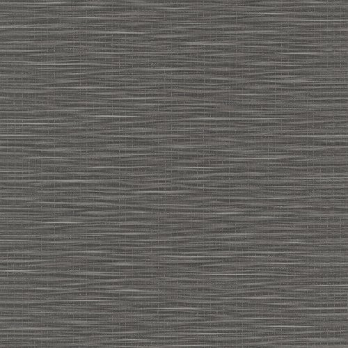 Galerie Eden Weave Dark Grey Wallpaper