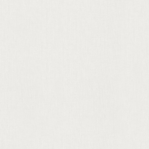 Galerie Eden Linen White Wallpaper