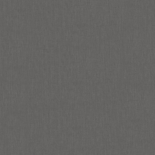 Galerie Eden Linen Dark Grey Wallpaper
