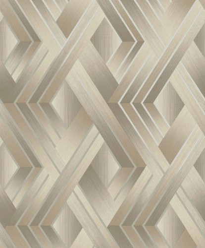 Holden Decor Tranquillo Taupe & Grey Wallpaper 36190